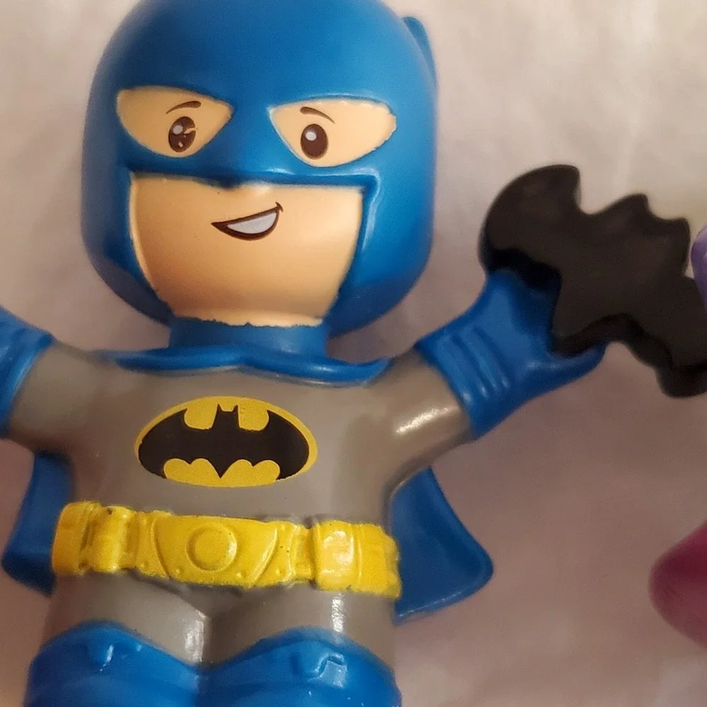 Fisher‎ Price Little People DC Super Friends Heroes Superheroes Lot Of 3